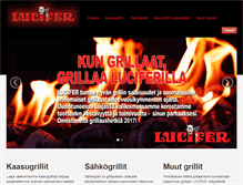 Tablet Screenshot of lucifergrilli.fi